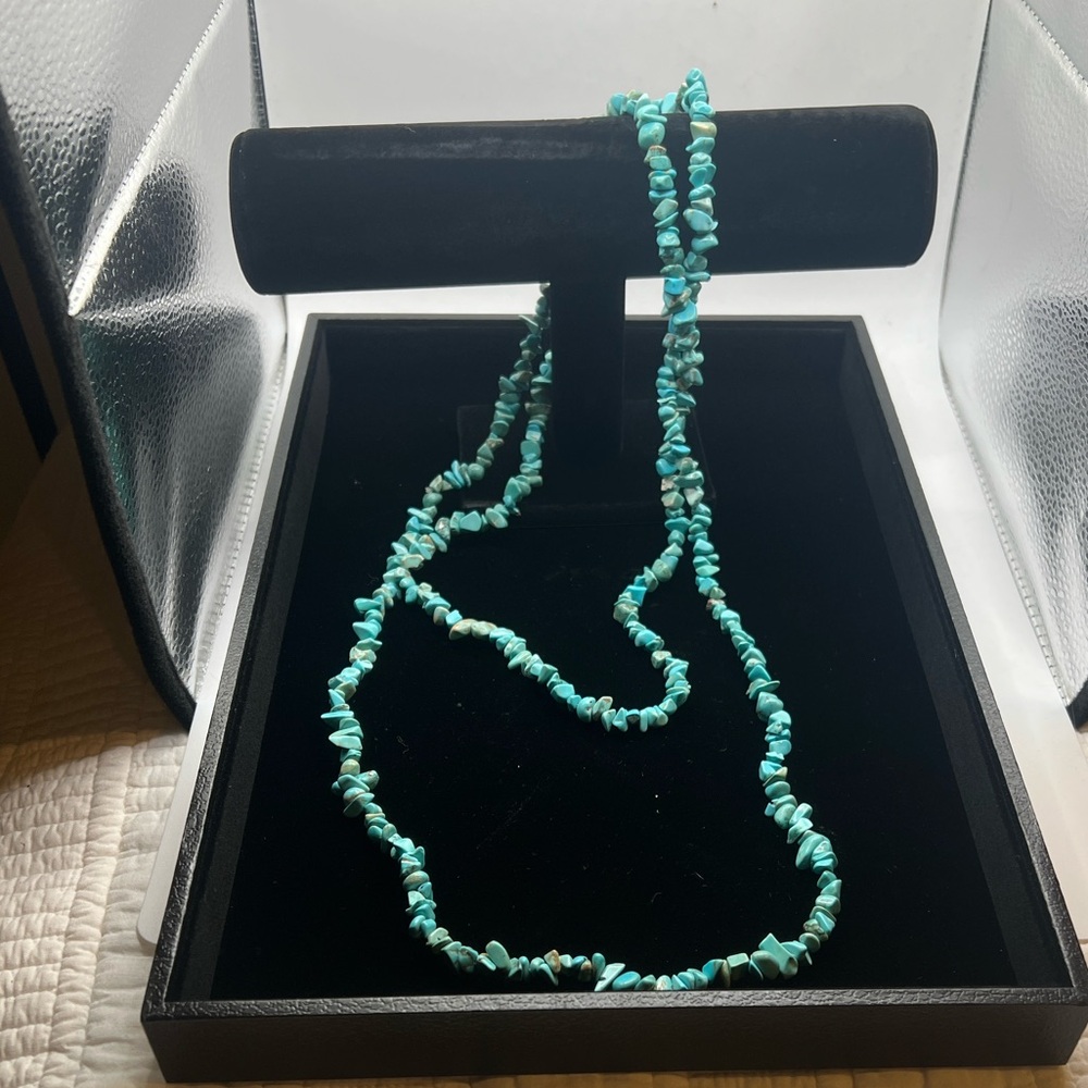 Turquoise Beaded Necklace